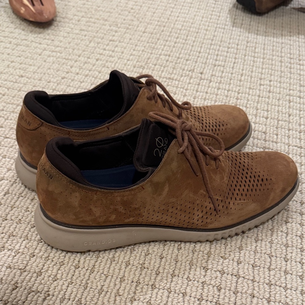 Men's Brown Suede Shoes Cole Haan 11.5